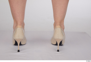 Mia Brown beige high heels casual foot shoes 0005.jpg